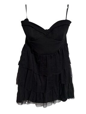 Trixxi Black Juniors Mini Dress Size M